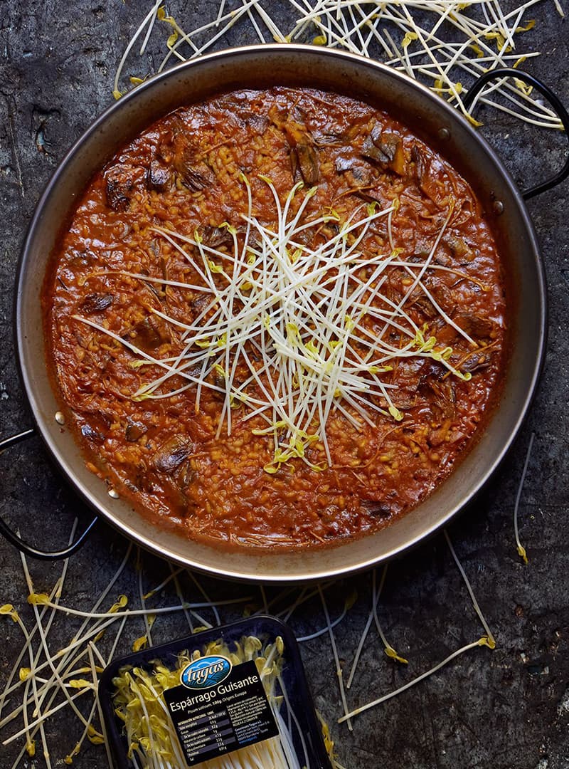 recetas con germinado de guisante tugas